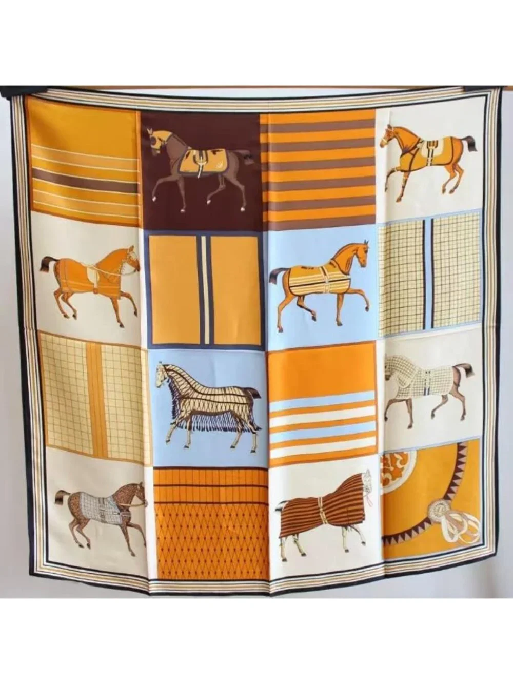 Luxurious 100% Mulberry Silk Scarf - 35